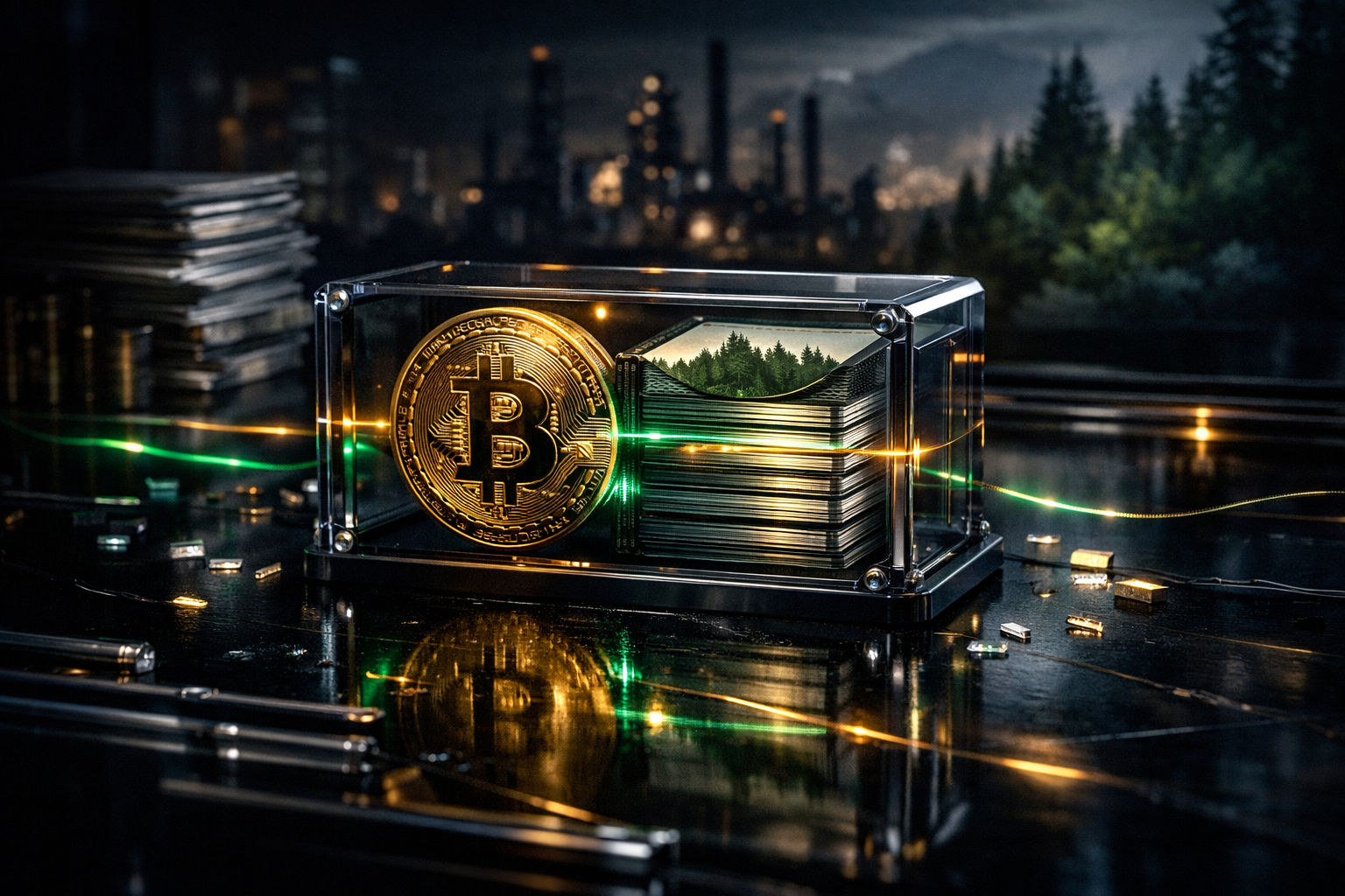 Bitcoin se encuentra con los créditos de carbono: qué podría significar el primer ETF híbrido para la liquidez del mercado y el acceso de los inversores